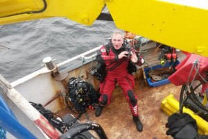 VDHT Moniteur Wreck Diving Noordzee